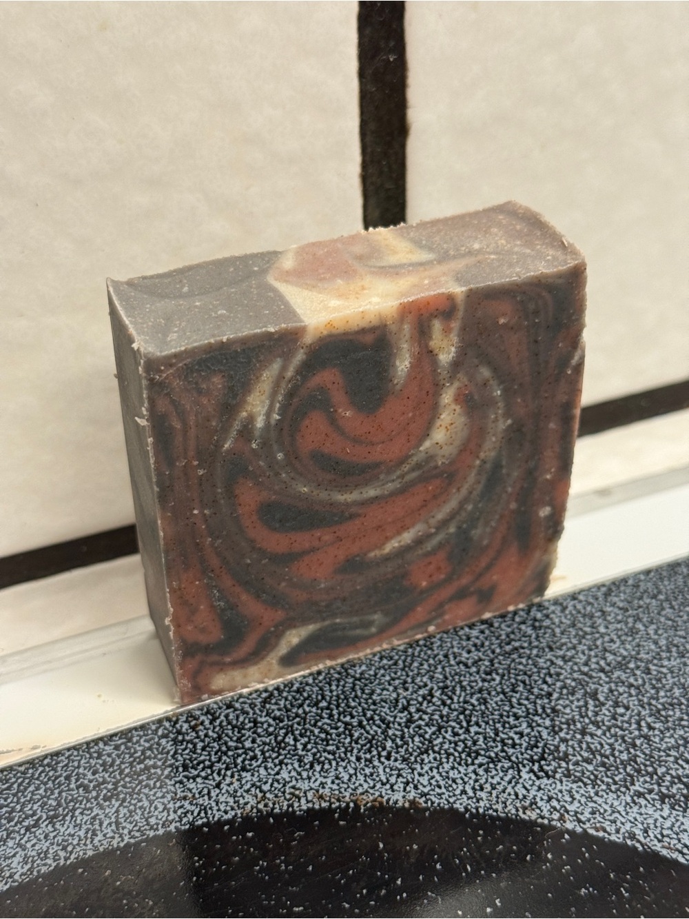 Warm Rustic Woods Exfoliating Goat Milk Soap - Picture 2 of 2